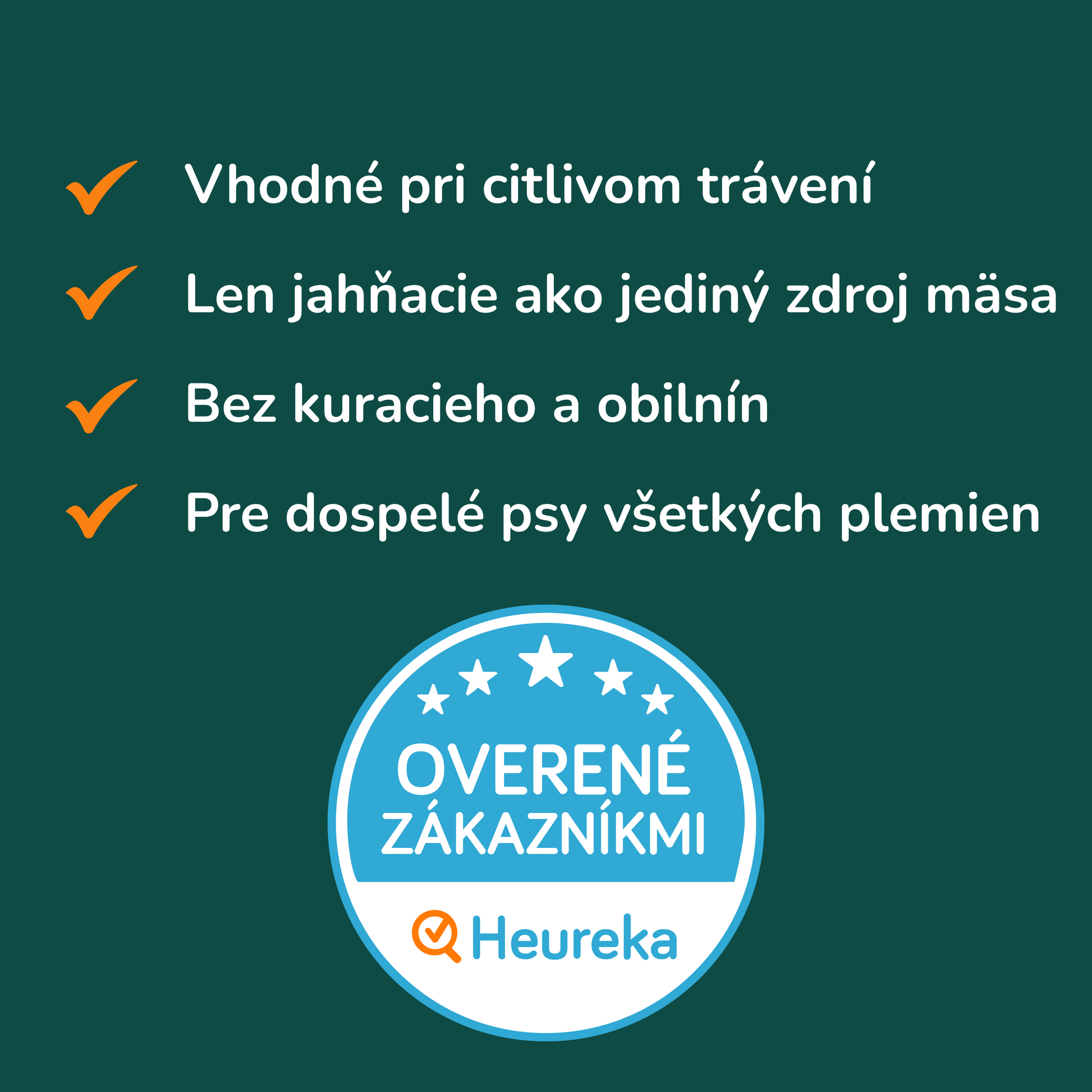 Hypoalergénne granule Jahňacie s batátmi