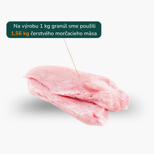 Hypoalergénne granule Morčacie s batátmi