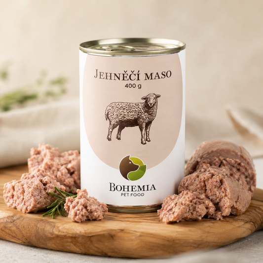 Jahňacie mäso vo vlastnej šťave 400g
