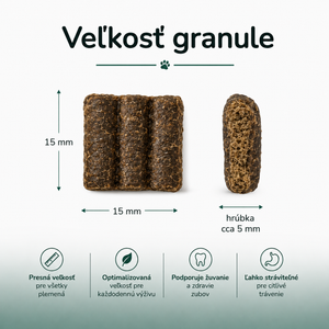 Granule lisované za studena Jeleň a diviak s tekvicou
