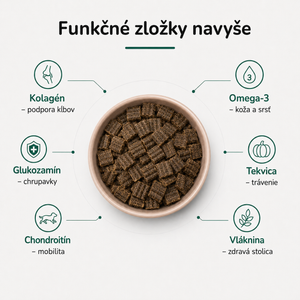Granule lisované za studena Jeleň a diviak s tekvicou
