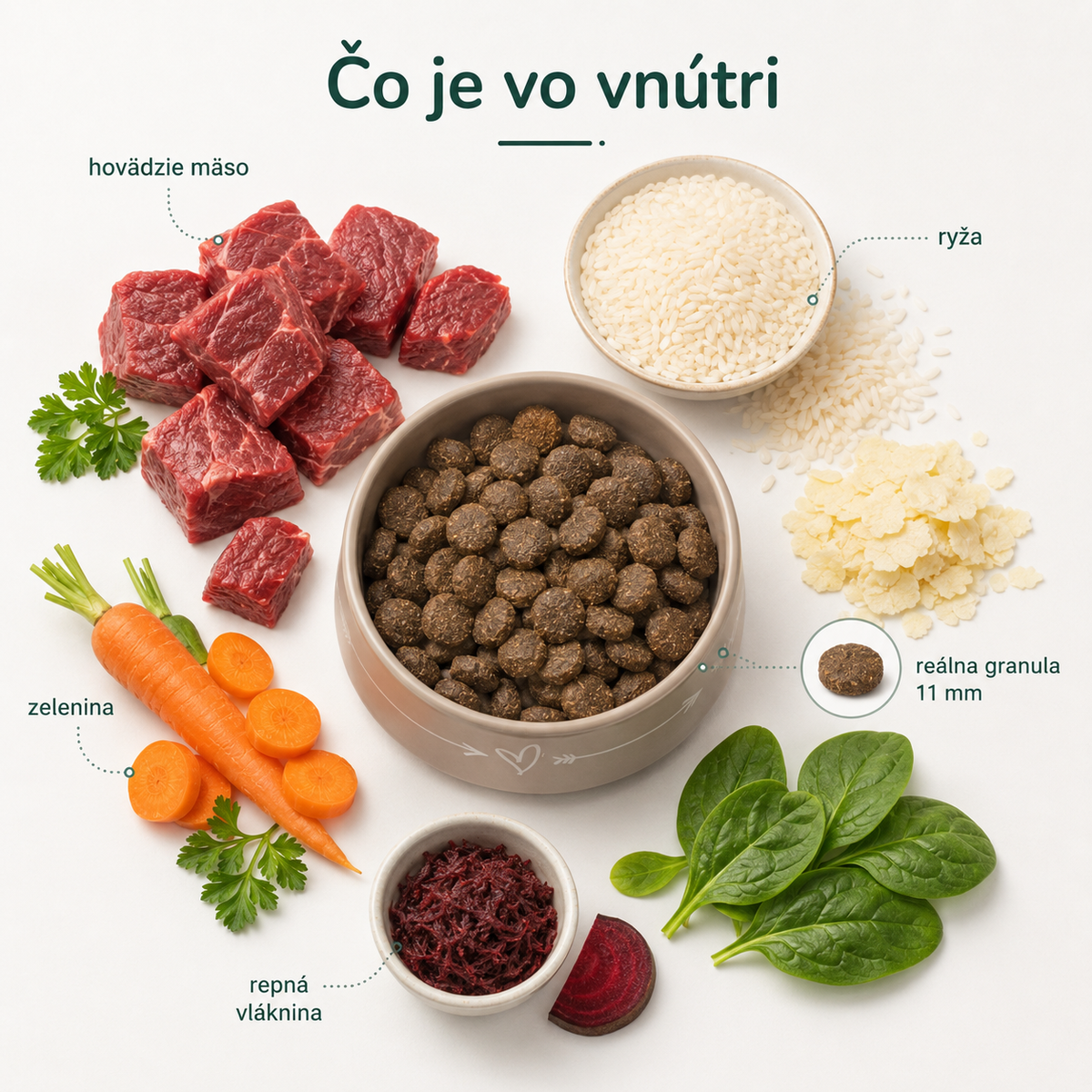 Hovädzie s ryžou a zeleninou