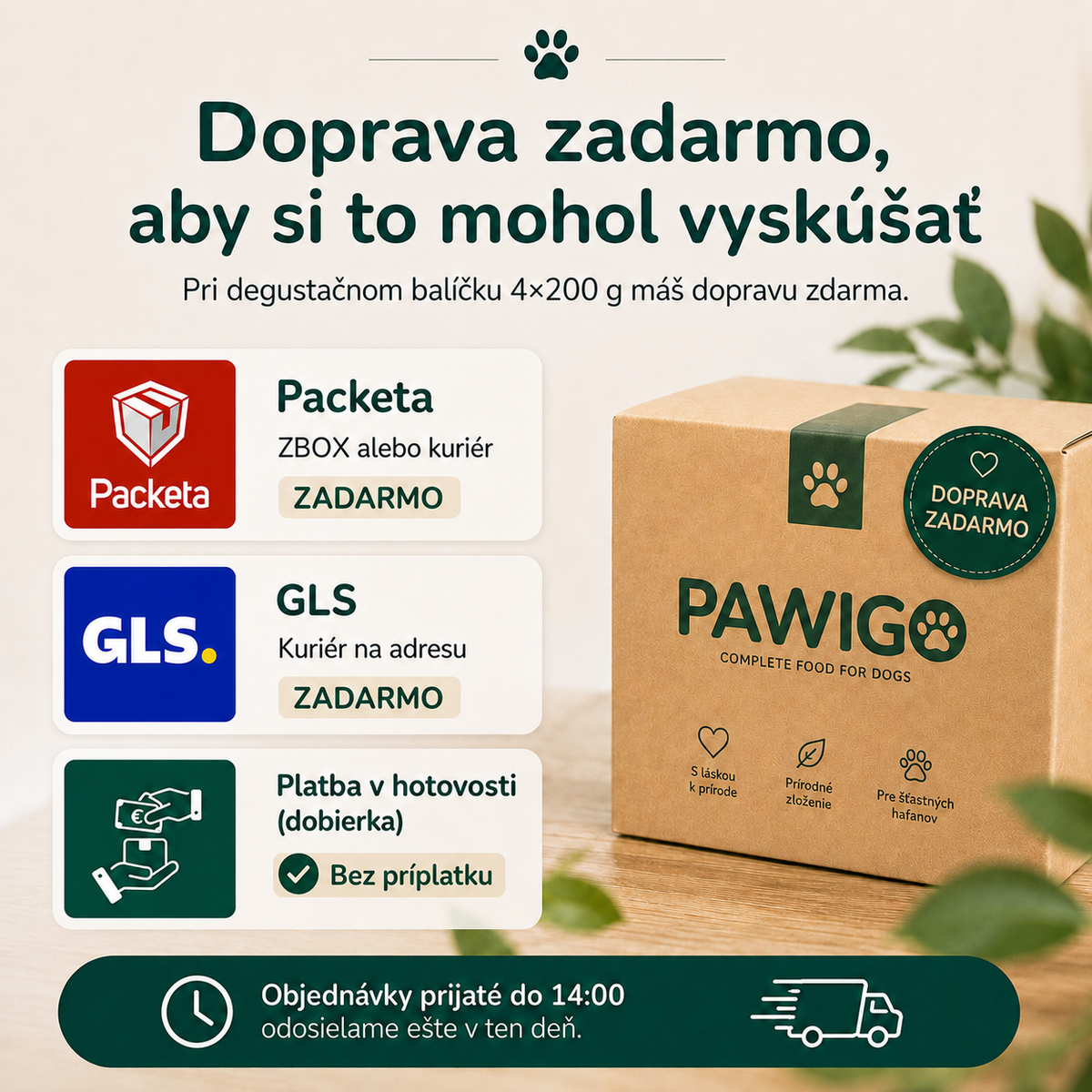 Degustačný balíček - 4 × 200 g