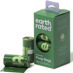 Earth Rated Vrecká na psie exkrementy s vôňou levandule