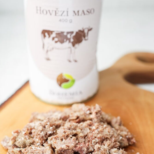 Hovädzie Angus vo vlastnej šťave 400g