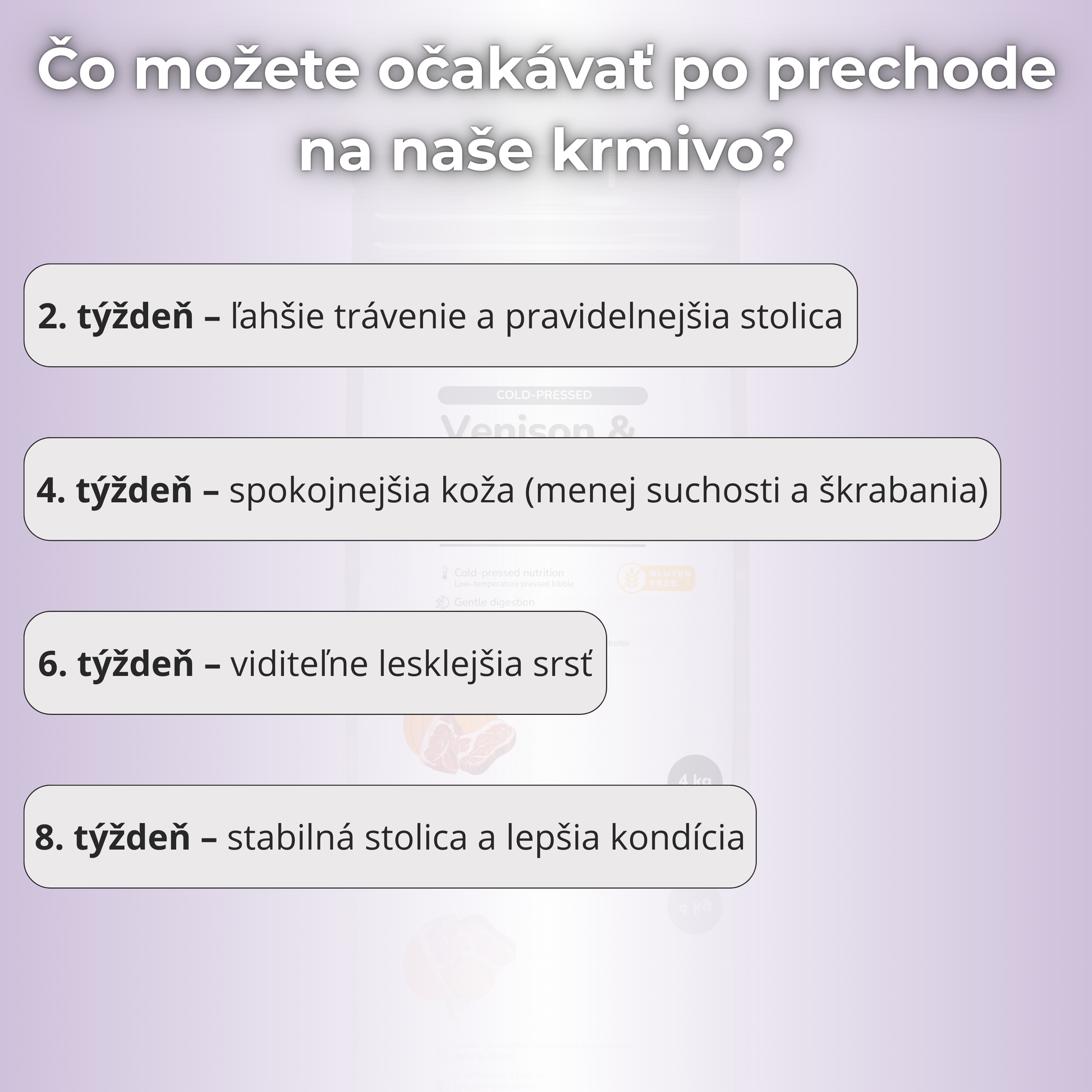 Granule lisované za studena Jeleň a diviak s tekvicou