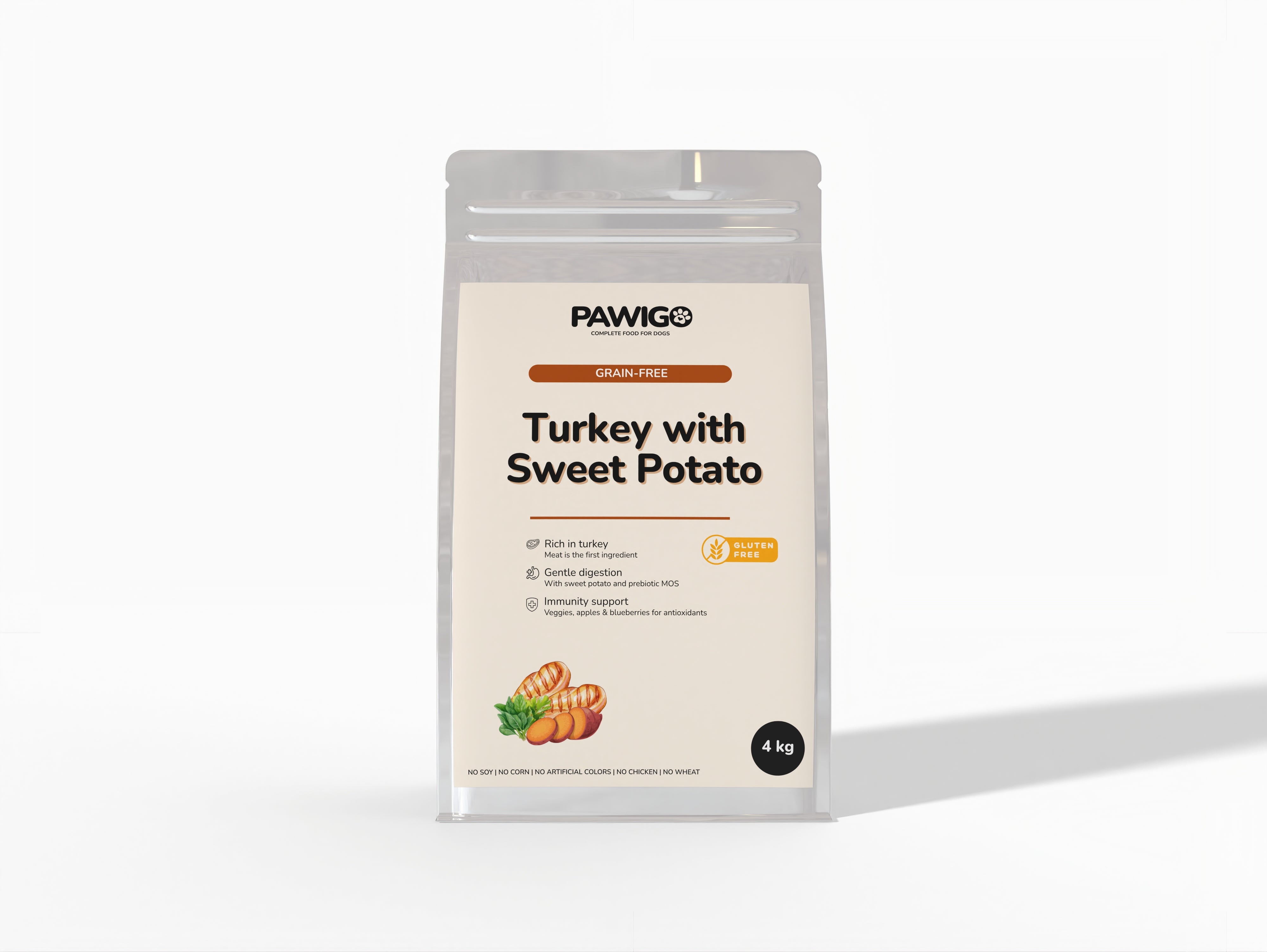 Morčacie s batátmi