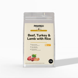 Hovädzie, morčacie & jahňacie pre šteniatka