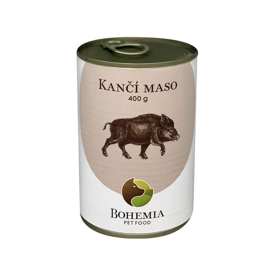 Diviačie mäso vo vlastnej šťave 400 g