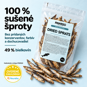 Sušené šproty 70 g