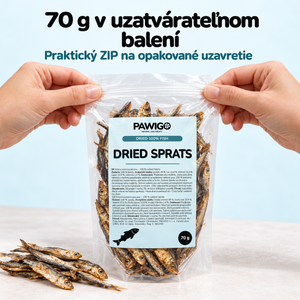 Sušené šproty 70 g